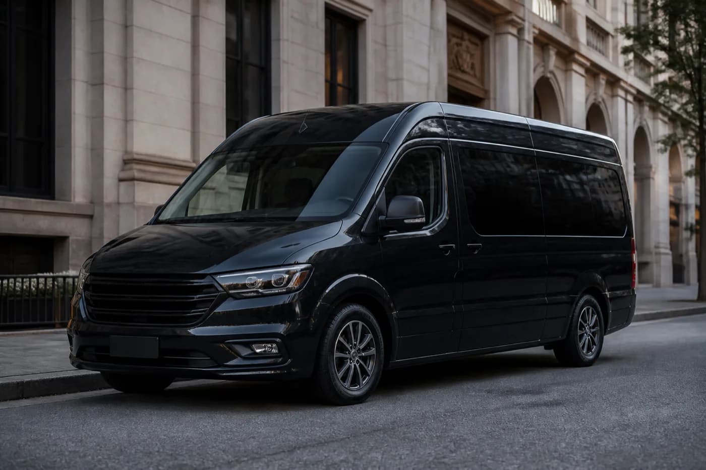 Spacious private vehicle for family travel and luggage