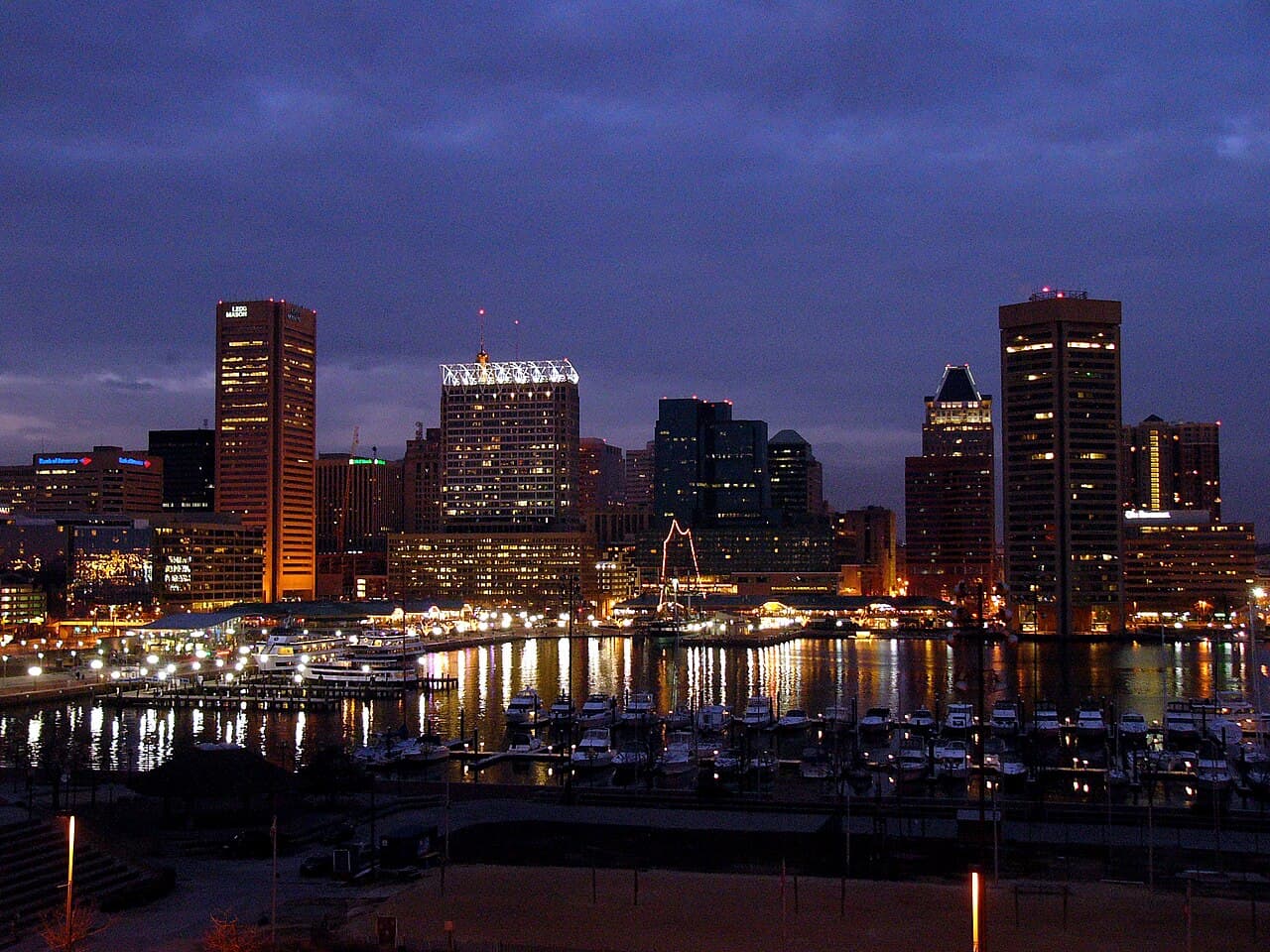 New York City to Baltimore Private Car route and destination view