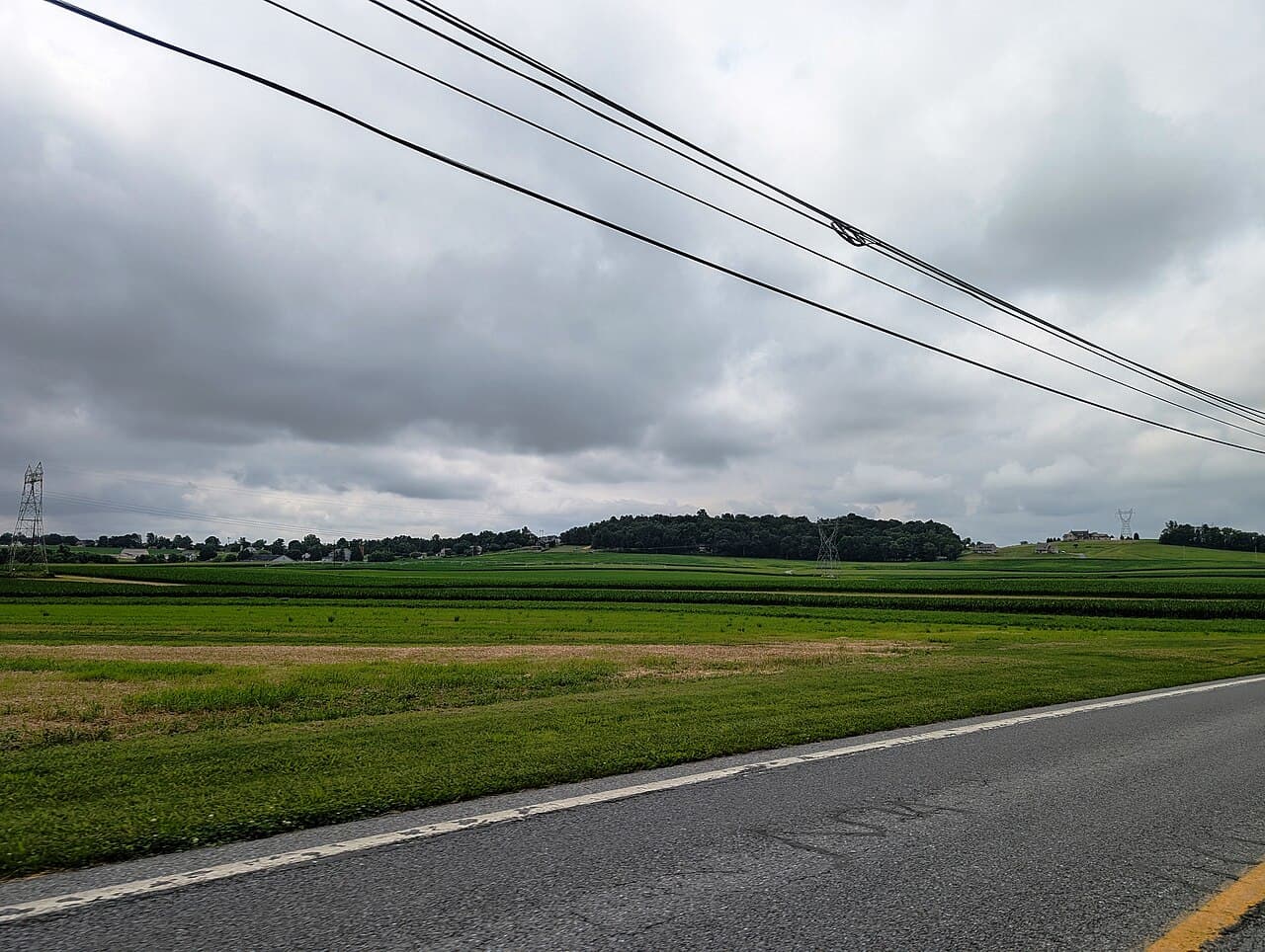 New York City to Lancaster Private Car route and destination view